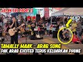 Kebetulan ada Pak Arab pun layan SENTUHAN di Jalan TAR, Bob main lagu Tamally Maak untuk dia