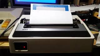 35 year old Atari 1025 Printer