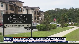 Rent skyrockets in Central Florida
