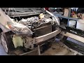 2010 Toyota Prius A/C compressor/condenser removal part 2 removing the condenser