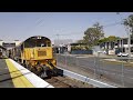 aurizon s 2191f and 2392 blast the horn leading 62n7 through lawnton for townsville.