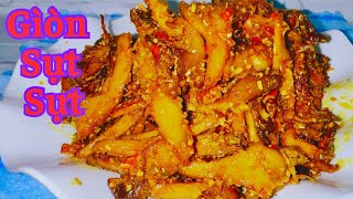 Nấm Bào Ngư Xào Sả Ớt Giòn Ngon Thấm Vị Ăn Là Ghiền || Món Chay Ngon || mnqn