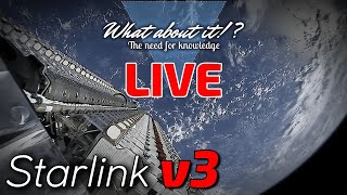 What about it!? LIVE - Watch Starlink v3 take off with me!