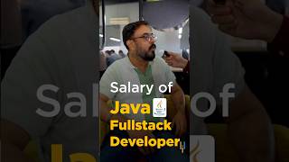 🔥Salary of Java Full Stack Developer #shorts #simplilearn