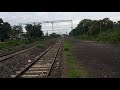 💥 90 kmph morning blast 08640 ara ranchi weekly express at bikramganj railway station