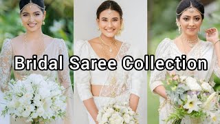 Bridal Saree Designs || Kandyan Bridal Saree Designs || Kandyan Bride || Wedding  @AshiFashion