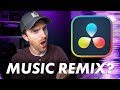 How to REMIX any SONG in DaVinci Resolve 19 | Music Remixer