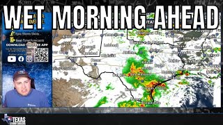 Texas Storm Update: Heavy Rain, Lightning and Localized Flooding Overnight