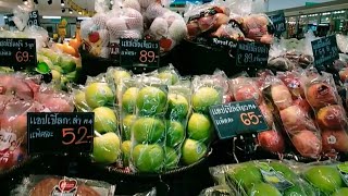 Fruit price in Supermarket Thailand ( Apple )มีขายทุกฤดูตลอดปี สำรวจราคาแอปเปิ้ลกันค่ะ(25-7-22).442