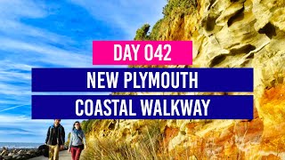 DAY 42 🚶 Walking the New Plymouth Coastal Walkway - New Zealand Travel