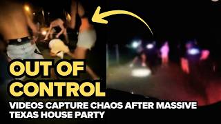 New video shows chaotic North Texas party that led to gunshots, arrests
