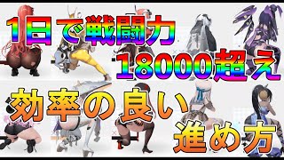 【メガニケ】新人指揮官用！効率よく戦闘力を上げるための方法まとめ！！【勝利の女神・NIKKE】