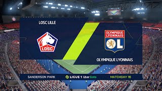 FIFA 22 | LOSC Lille vs Olympique Lyonnais - Ligue 1 Uber Eats | Gameplay