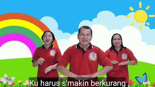 Lagu Sekolah Minggu - Dia Harus Semakin Bertambah (Lyric Video)