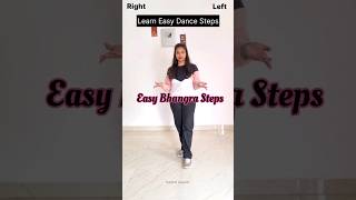 Easy and Basic Bhangra Steps | Easy dance steps for beginners #shorts