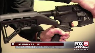 '1 October' bill looks to ban bump stocks in Nevada