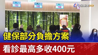 健保部分負擔方案 看診最高多收400元