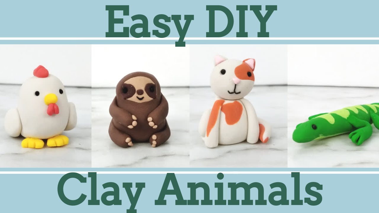 Polymer Clay Animals Tutorial