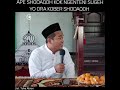 Shodaqoh nunggu kaya, Ust Toha Abrori Bojonegoro (izin share Santri Senior)