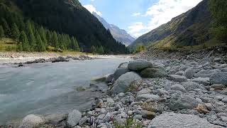 3 minutes of stress relief at the river of Zinal