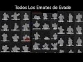 TODOS los emotes de Evade (Hasta ahora) - ArieLDev