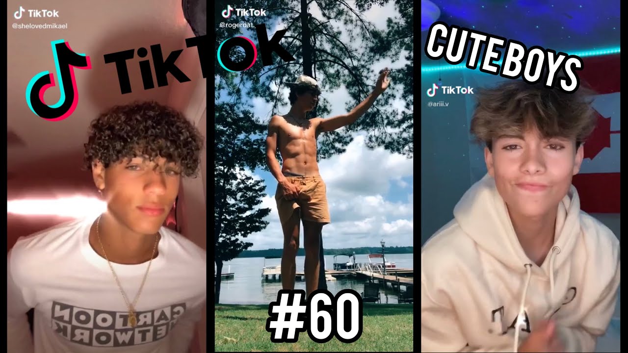 Cute Tik Tok Boys I Found On Tiktok Compilation | Part 60 - YouTube