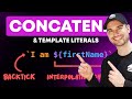 Working with Strings in JavaScript - Concatenation & Template Literals Explained