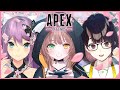 【APEX】感度や配置全部変えたPADでランク！ w/ 桜 凛月さん,瀬戸美夜子さん【 酢酸かのん / 清楚系】