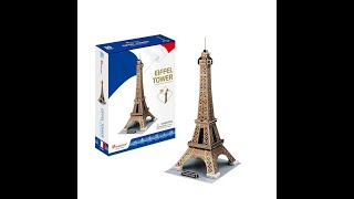 3D Puzzle Eiffel Tower small C044 l Cubicfun