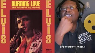 FIRST TIME HEARING Elvis Presley - Burning Love (Official Audio) REACTION