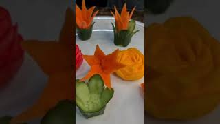 Vegetable Carving flowers