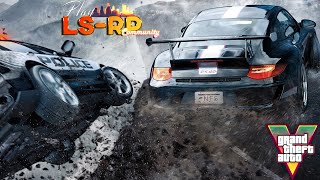 Một mình chống lại cả đồn LSSD thành phố LS-RP ! gta5 roleplay