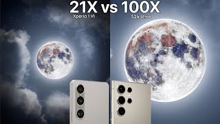 Sony Xperia 1 VI VS Samsung Galaxy S24 Ultra Live Zoom Test Comparison