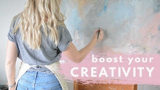 5 Ways to BOOST Your CREATIVITY | Artistic Life Hacks