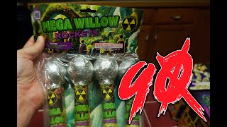 Mega Willow Rockets - Nuclear Power Fireworks - New For 2023!