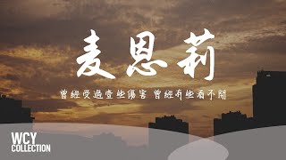 方大同 - 麦恩莉 [曾經受過壹些傷害 曾經有些看不開] 【動態歌詞/pīn yīn gē cí】