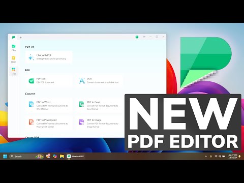 New PDF Editor Software for Windows 11 24H2 – Afirstsoft PDF