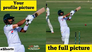 Pakistani Bowler trolled by ICC | hasan ali hilarious shot | icc trolls hasan ali | #Shorts