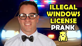 Illegal Windows Prank - Ownage Pranks