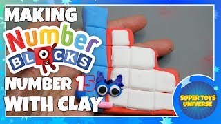 Making Numberblock 15 with Soft Clay