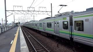 横浜線205系クラH27編成　片倉発車 Yokoham Line 205Series H27 in Katakura