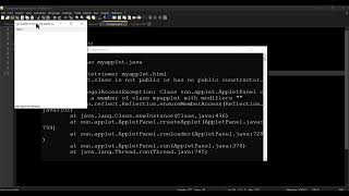 how to create applet in java to print string in red color in applet
