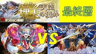 【パズドラ】神王の天空境界最終層　ミツキちゃんで挑むゼウスヴァース戦