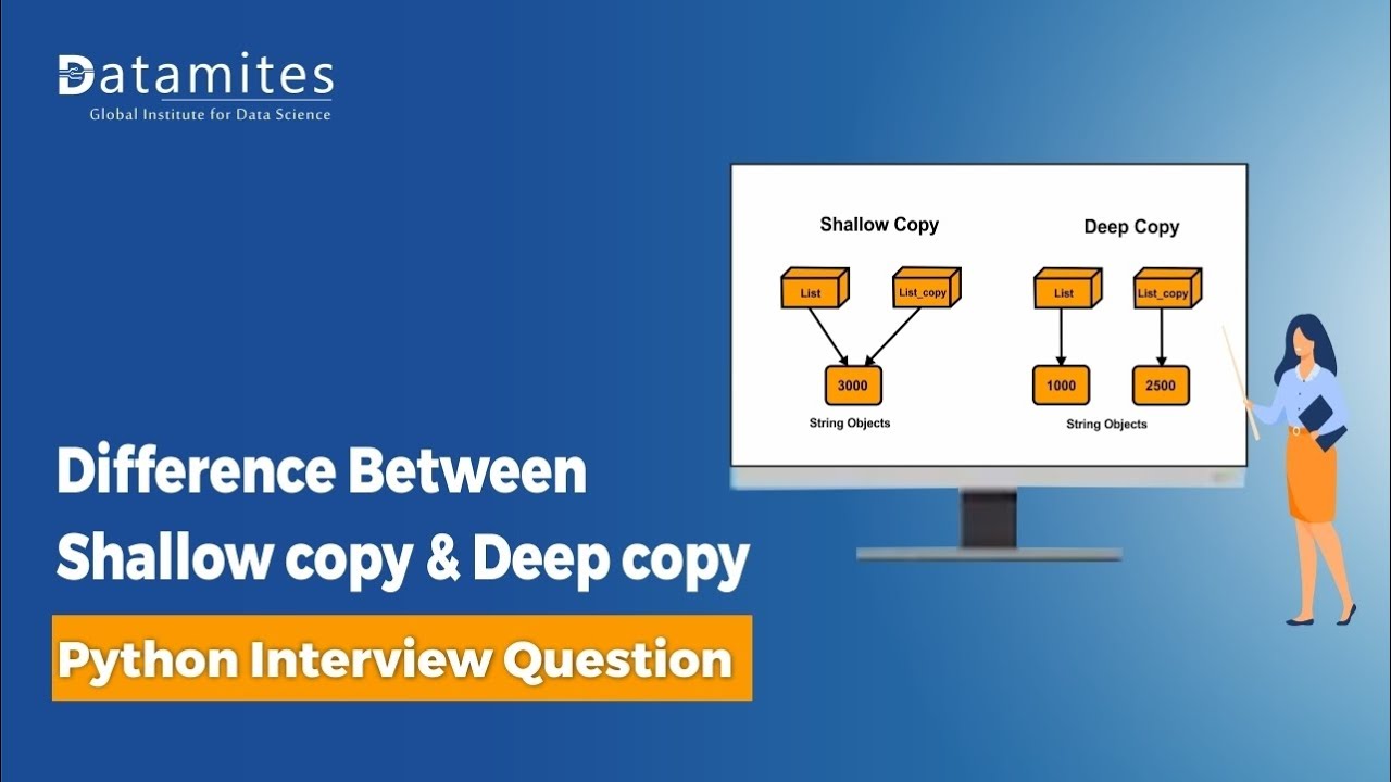 Shallow Copy And Deep Copy In Python | Python Tutorials - YouTube