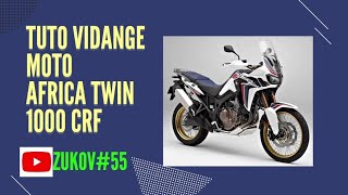 Tuto Vidange Africa Twin 1000 CRF.