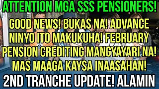 ✅️ALERTO SSS PENSIONERS! BUKAS NA! FEBRUARY PENSION CREDITING MAGAGANAP! MAS MAAGA KAYSA INAASAHAN!