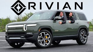 ELECTRIC RANGE ROVER?? -- The 2023 Rivian R1S is a Brutally Fast, Luxurious & Rugged SUV!