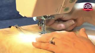 Sewing focus - the Janome Zipper Foot E