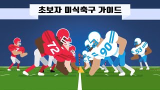 1분안에 보는 미식축구 가이드!!