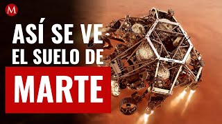 Así se ve el suelo de Marte; NASA capta primeras imágenes